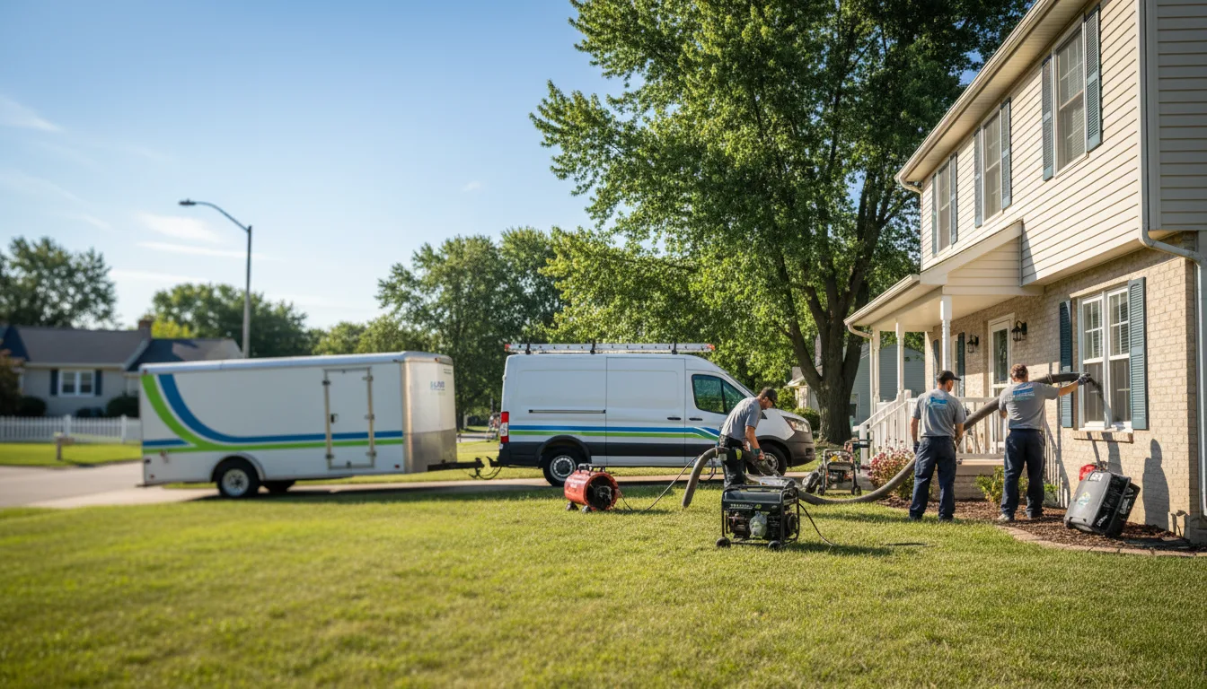 Flooded Basement Restoration And Cleanup With Repair in Longford, KS near me